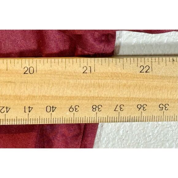 NWT Nordstrom Harshman Belinda A-Line Midi Burgundy Holiday Fall Dress Large - Picture 14 of 14